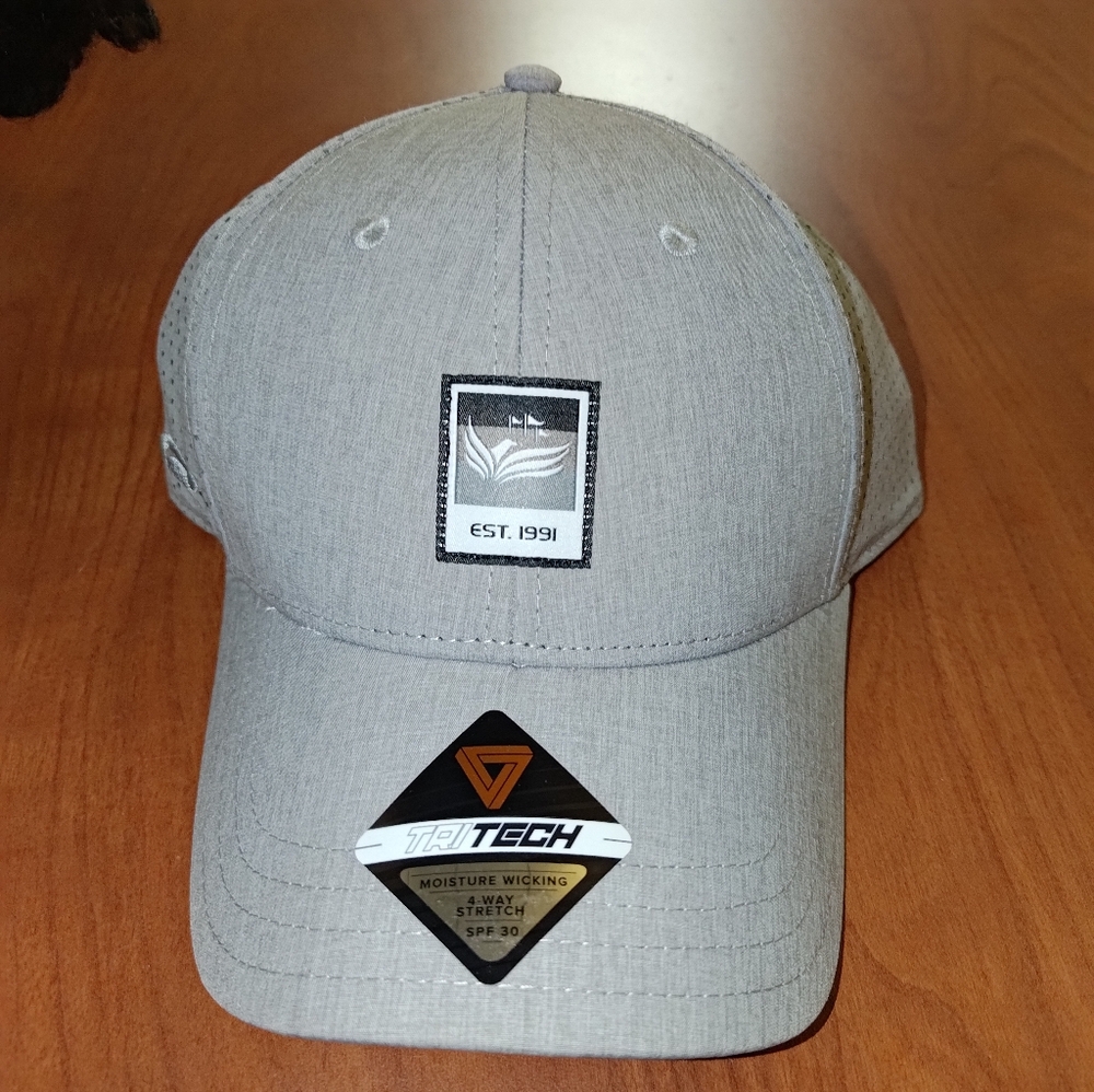 River Oaks Golf Stitched Logo Tri Tech Moisture Wicking Strapback Hat Cap New